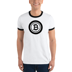 Bitcoin - Men's Ringer T-Shirt