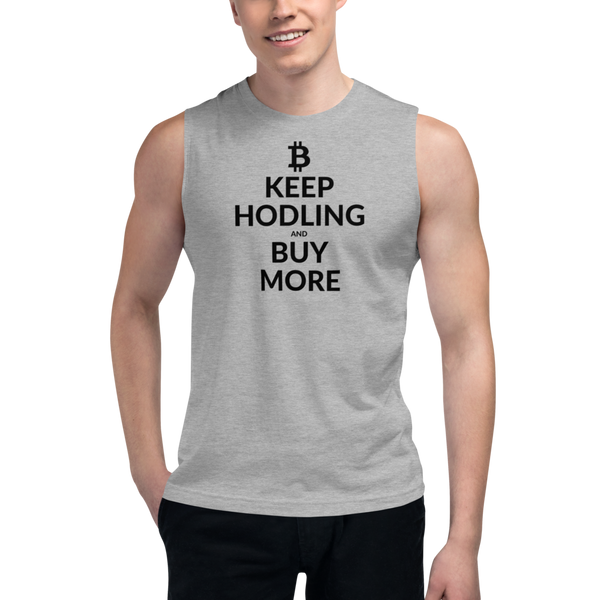 Keep hodling (Bitcoin) – Men’s Muscle Shirt