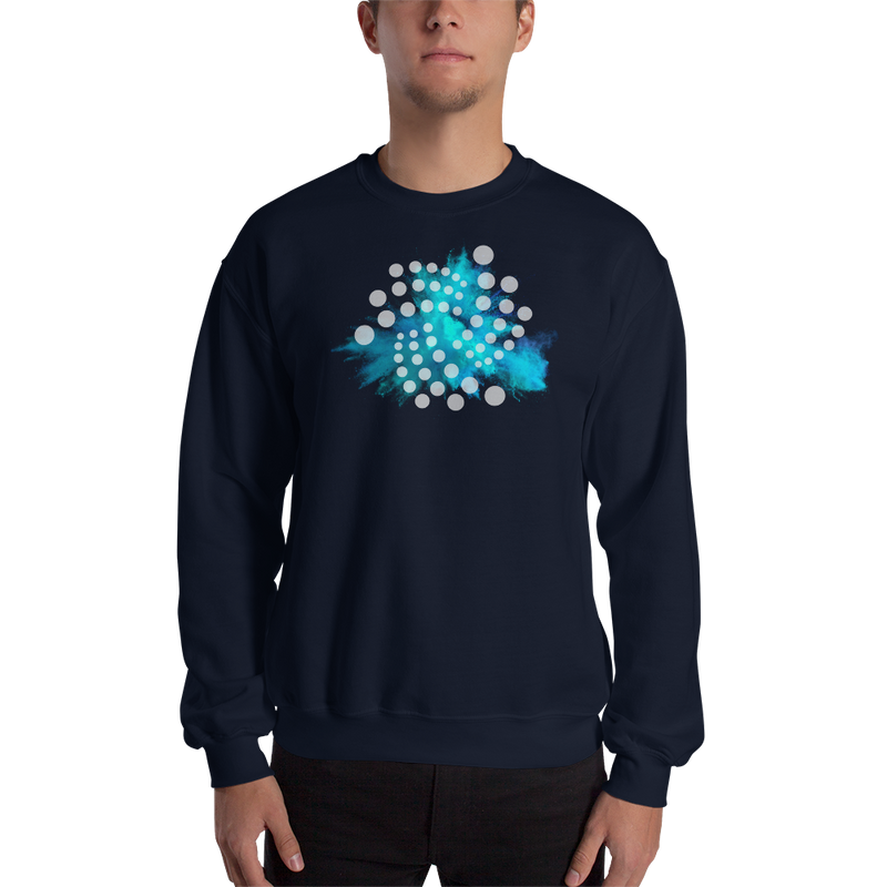 Iota color cloud – Men’s Crewneck Sweatshirt