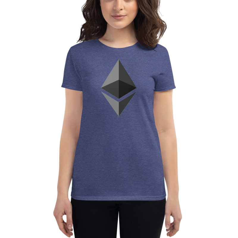 Ethereum logo - Women's Short Sleeve T-Shirt