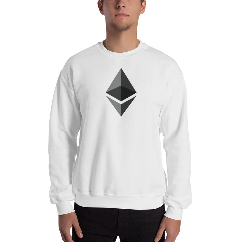 Ethereum logo - Men’s Crewneck Sweatshirt