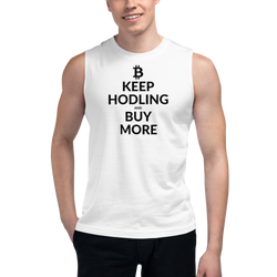 Keep hodling (Bitcoin) – Men’s Muscle Shirt