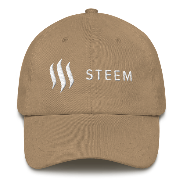 Steem white - Baseball cap
