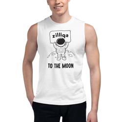 Zilliqa to the moon – Men’s Muscle Shirt