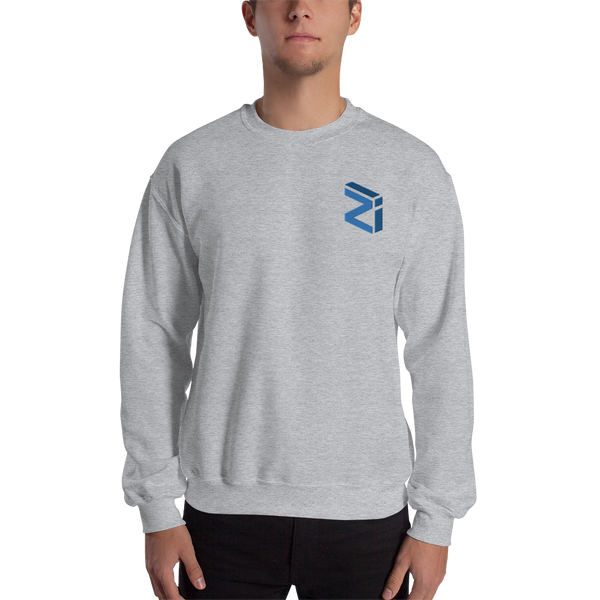 Zilliqa – Men’s Embroidered Crewneck Sweatshirt