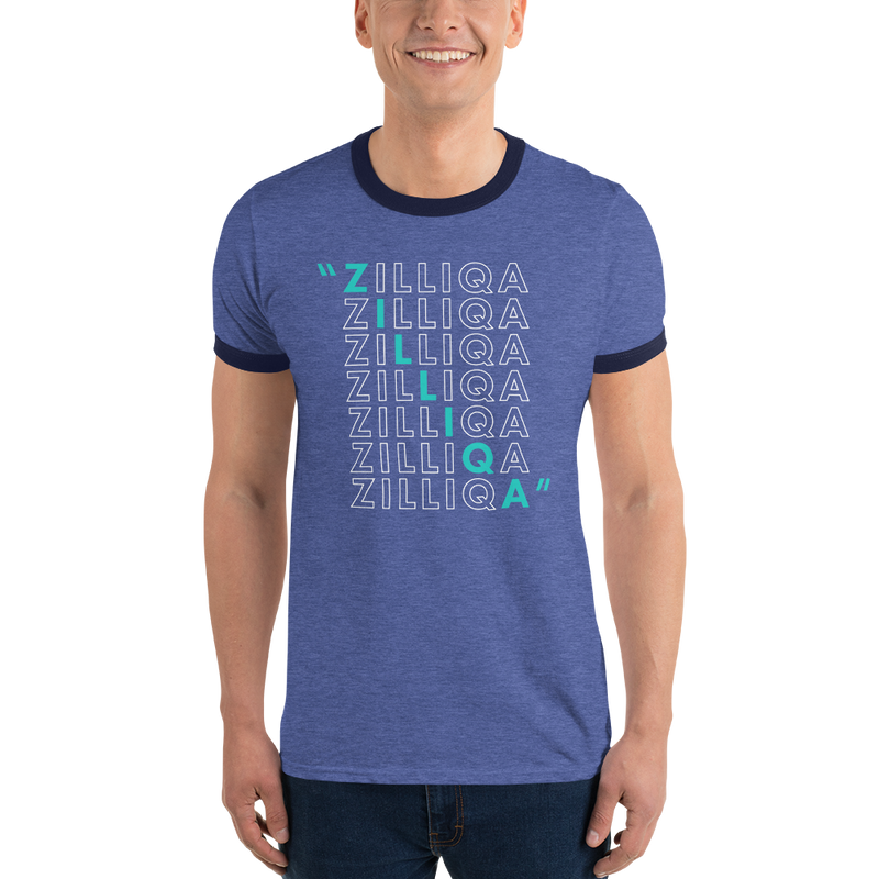 Zilliqa - Men's Ringer T-Shirt