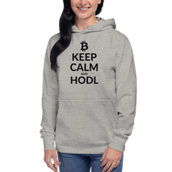 Keep calm (Bitcoin)– Women’s Pullover Hoodie