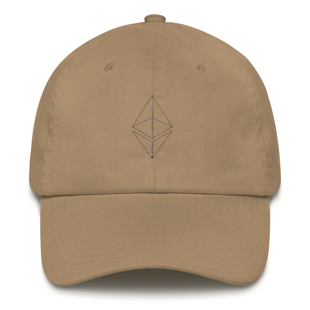 Ethereum line design - Baseball Cap – The Crypto Merch