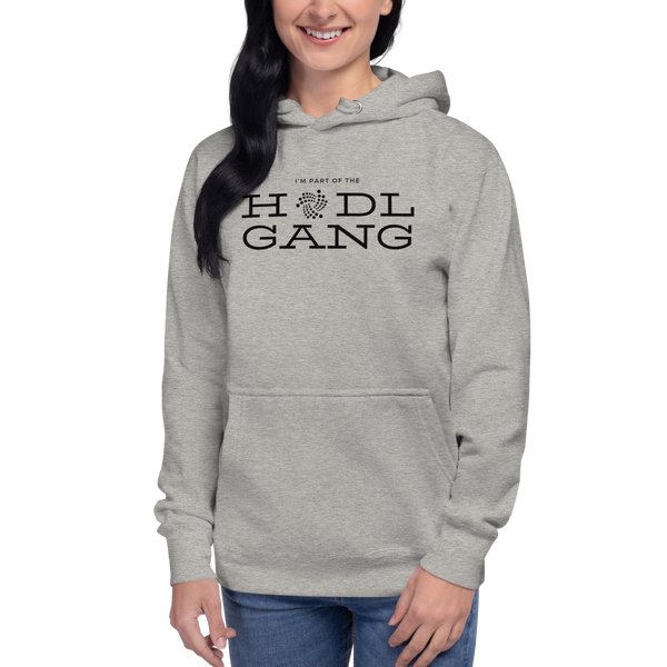 Hodl gang (Iota) – Women’s Pullover Hoodie