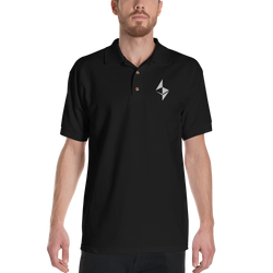 Ethereum - Men's Embroidered Polo Shirt