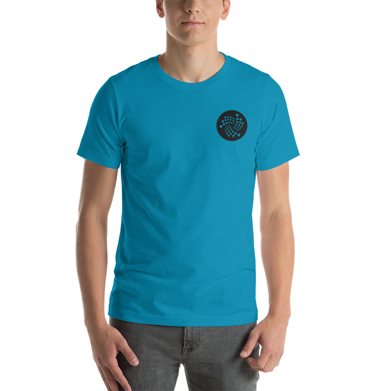 Iota logo - Men's Embroidered Premium T-Shirt