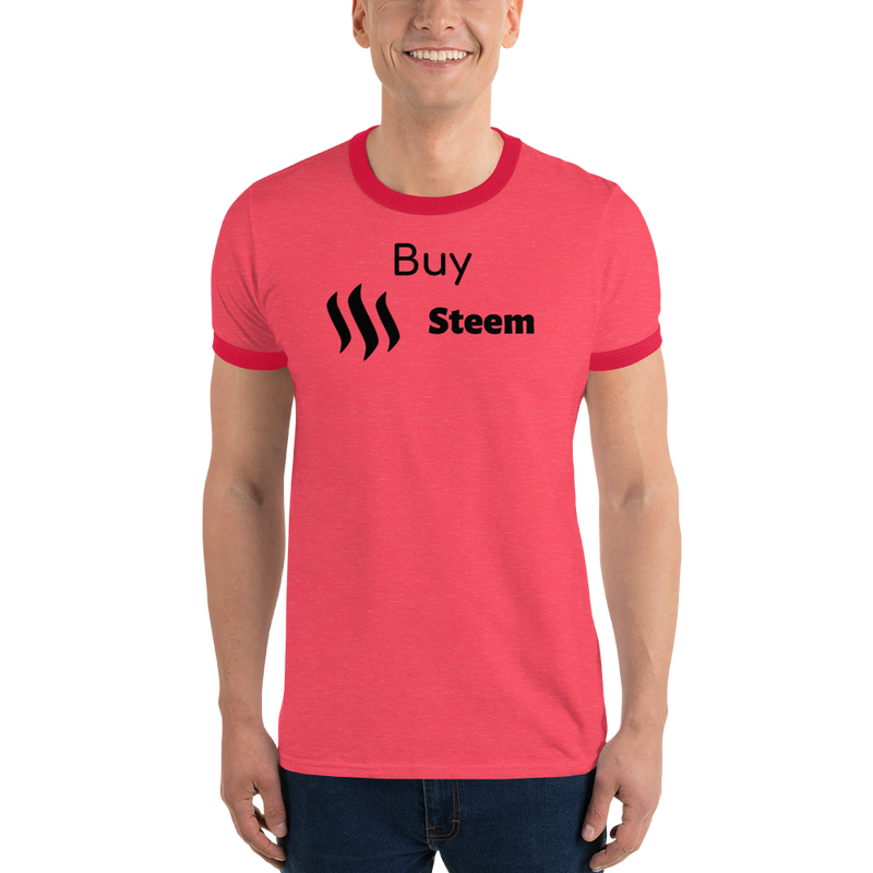 Buy Steem – Men’s Ringer T-Shirt