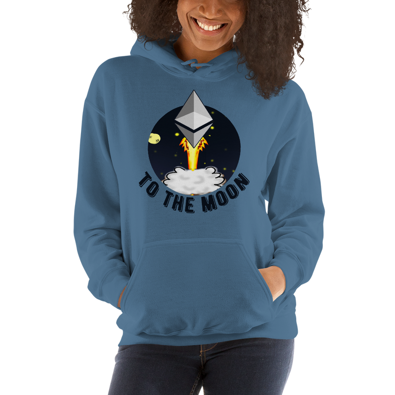 Ethereum to the moon – Women’s Hoodie