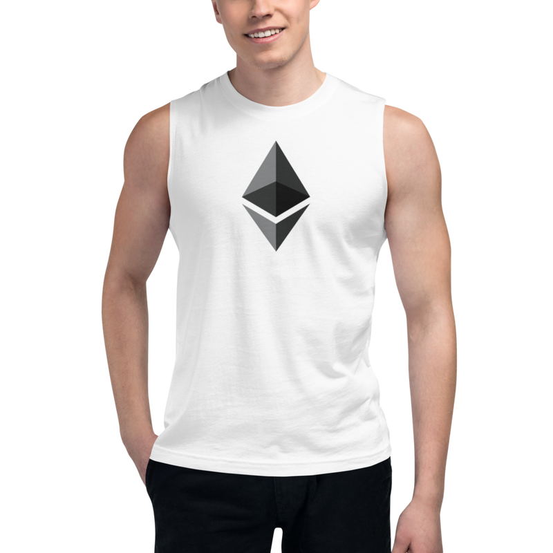 Ethereum logo – Men’s Muscle Shirt