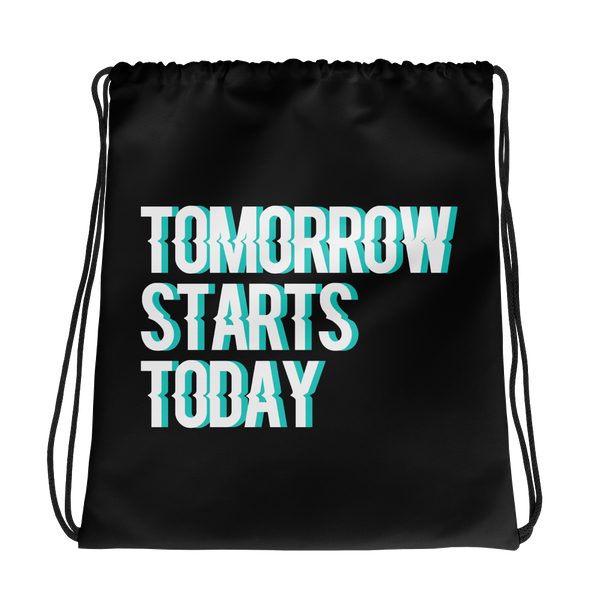 Tomorrow starts today (Zilliqa) - Drawstring Bag