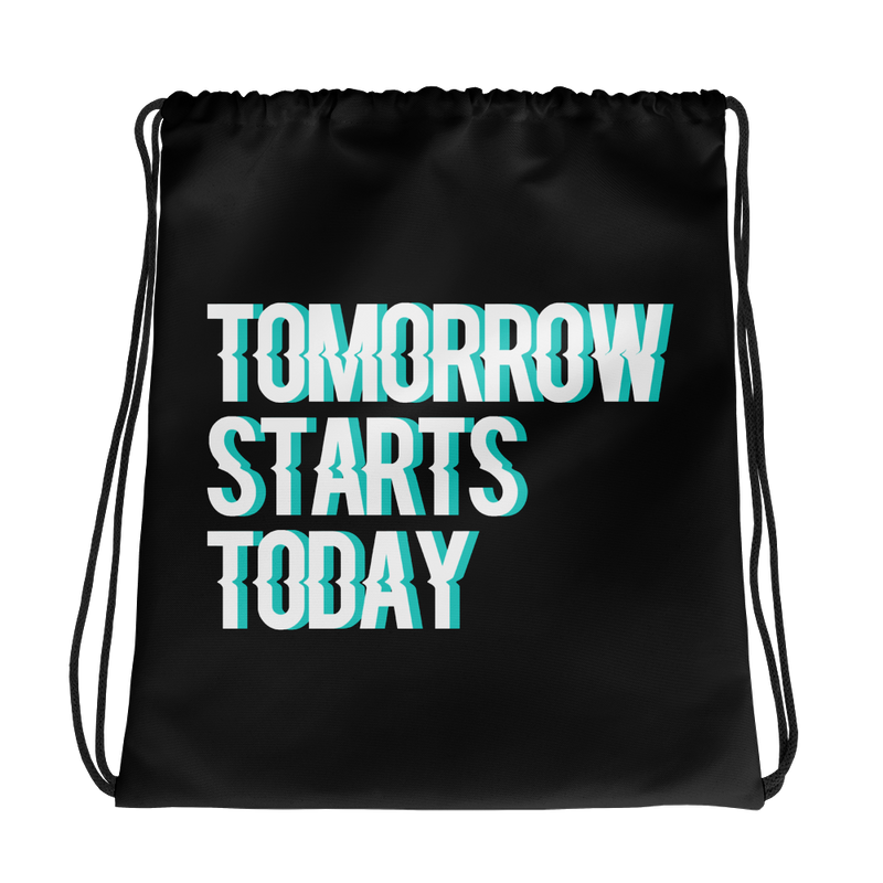 Tomorrow starts today (Zilliqa) - Drawstring Bag