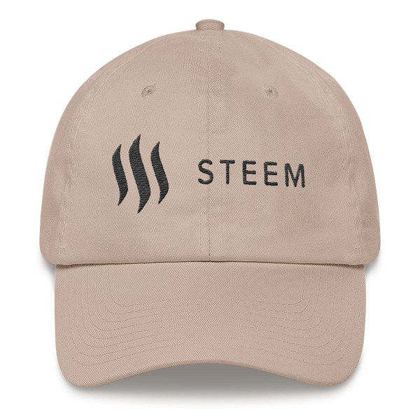 Steem black - Baseball cap
