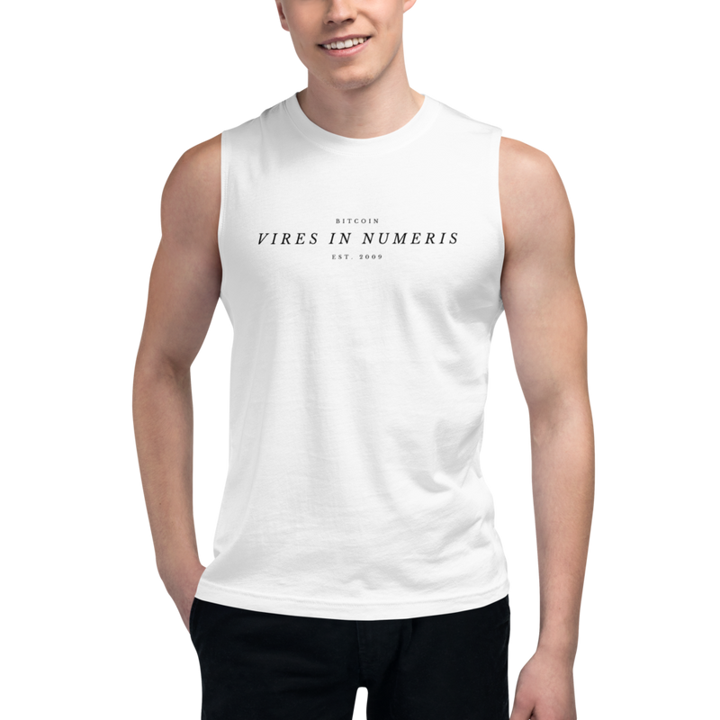 Vires in numeris (Bitcoin) – Men’s Muscle Shirt
