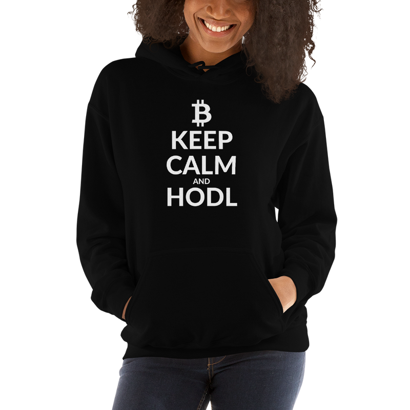 Keep calm (Bitcoin)– Women’s Hoodie