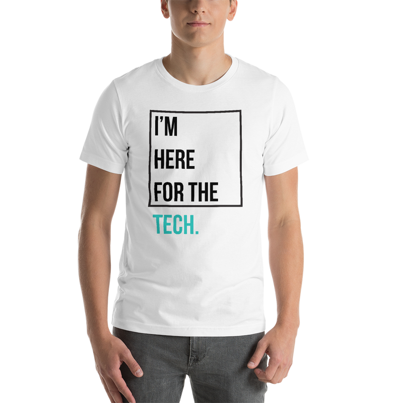 I'm here for the tech (Zilliqa) - Men's Premium T-Shirt
