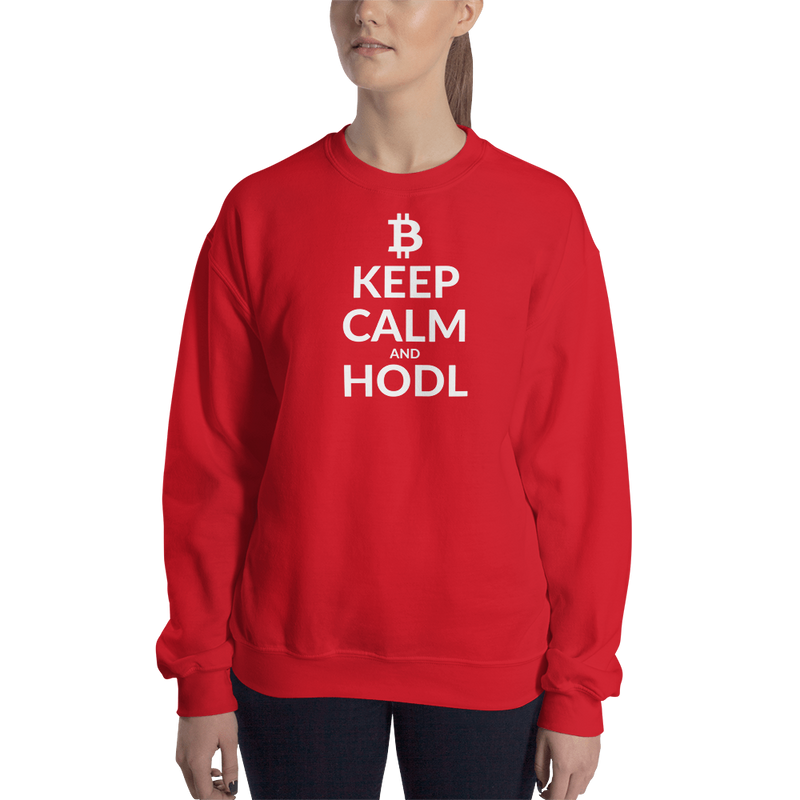 Keep calm (Bitcoin) – Women’s Crewneck Sweatshirt