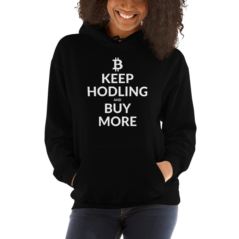 Keep hodling (Bitcoin) – Women’s Hoodie