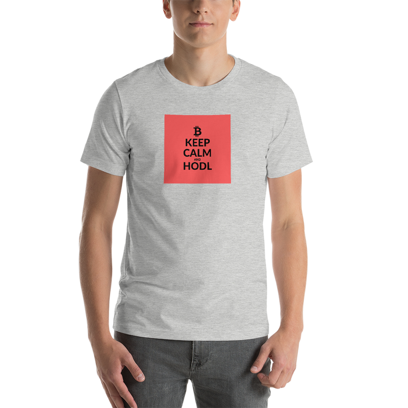 Keep calm (Bitcoin) - Men's Premium T-Shirt