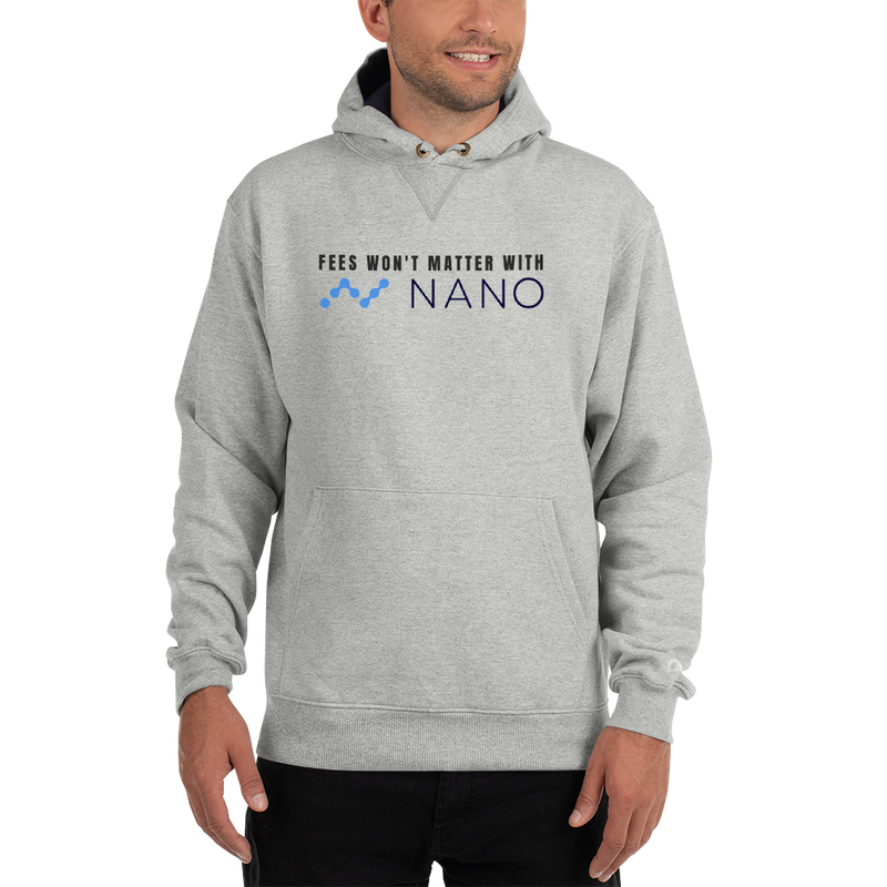 Fees won't matter with Nano - Men's Premium Hoodie