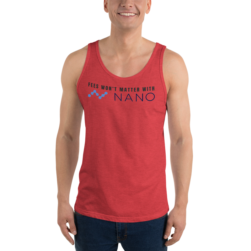 Fees won't matter with Nano – Men’s Tank Top