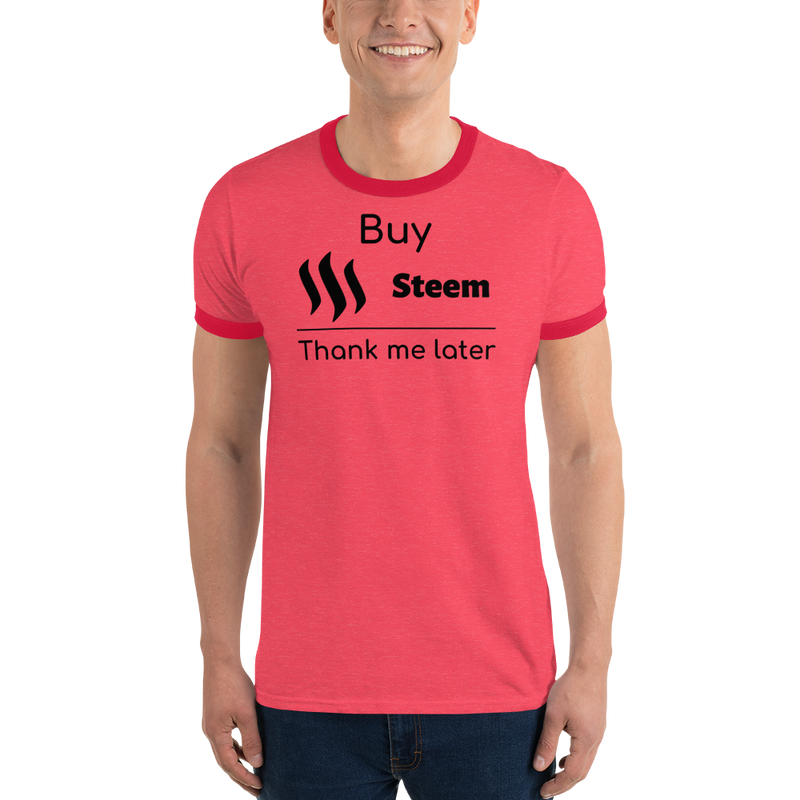 Buy Steem – Men’s Ringer T-Shirt