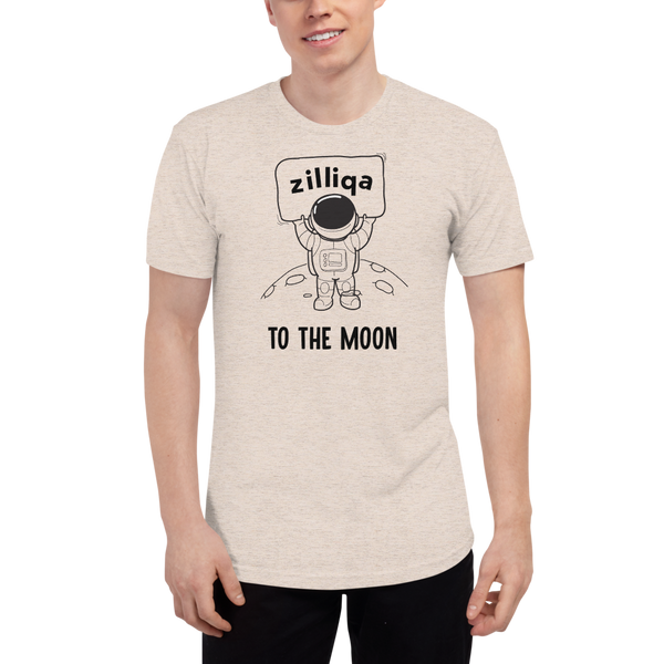 Zilliqa to the moon – Men’s Track Shirt