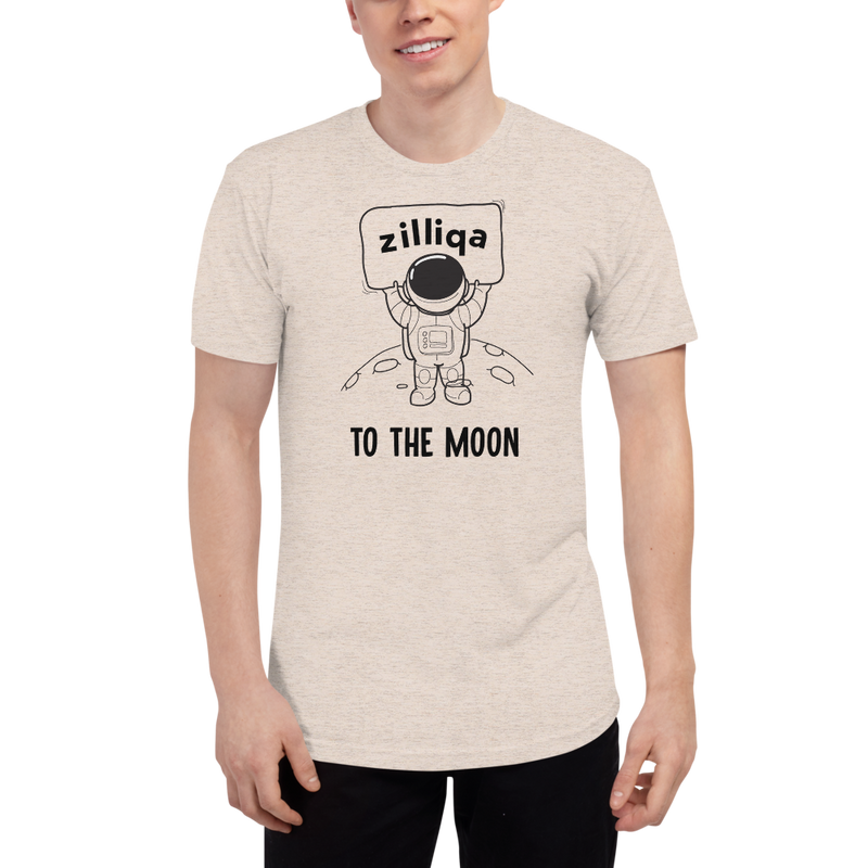 Zilliqa to the moon – Men’s Track Shirt