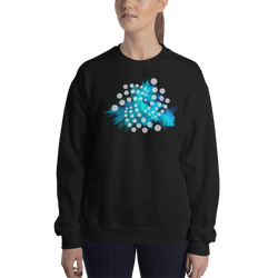 Iota color cloud – Women’s Crewneck Sweatshirt