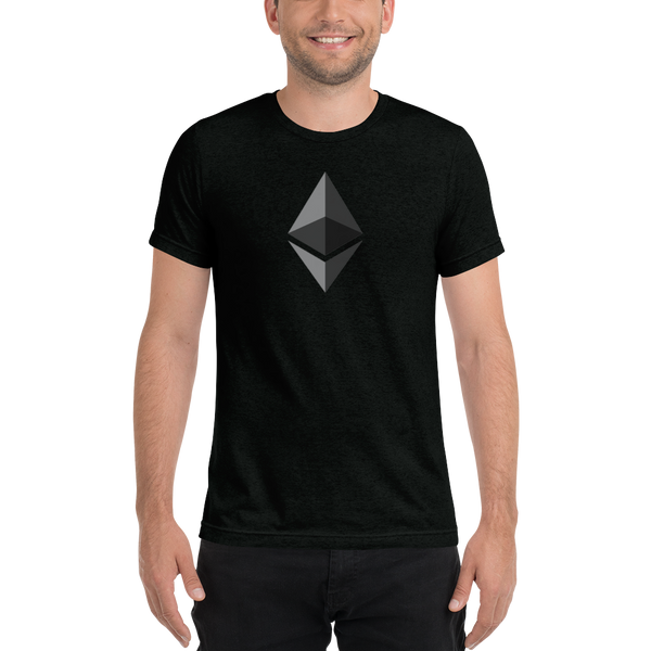 Ethereum logo - Men's Tri-Blend T-Shirt