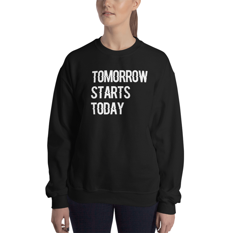 Tomorrow starts today (Zilliqa) – Women’s Crewneck Sweatshirt