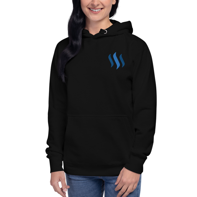Steem – Women’s Embroidered Pullover Hoodie