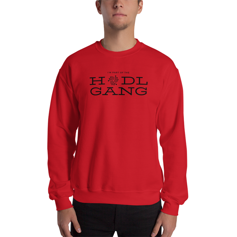 Hodl gang (iota) – Men’s Crewneck Sweatshirt
