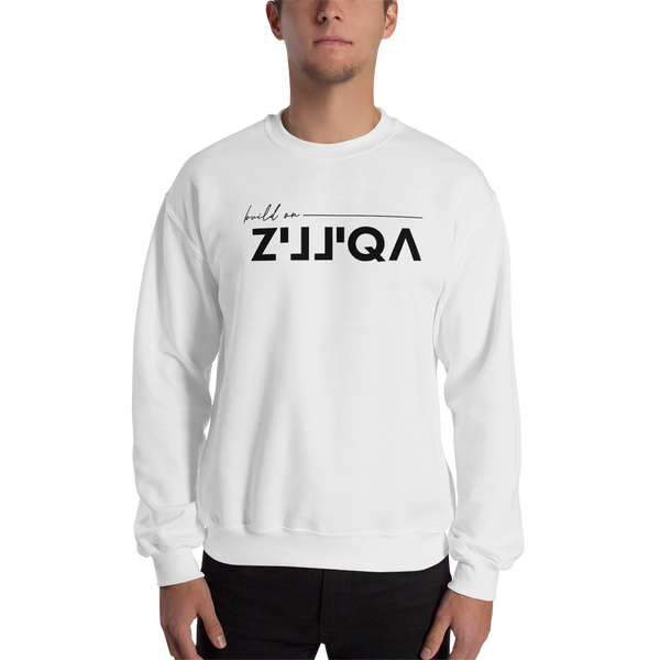 Build on Zilliqa – Men’s Crewneck Sweatshirt