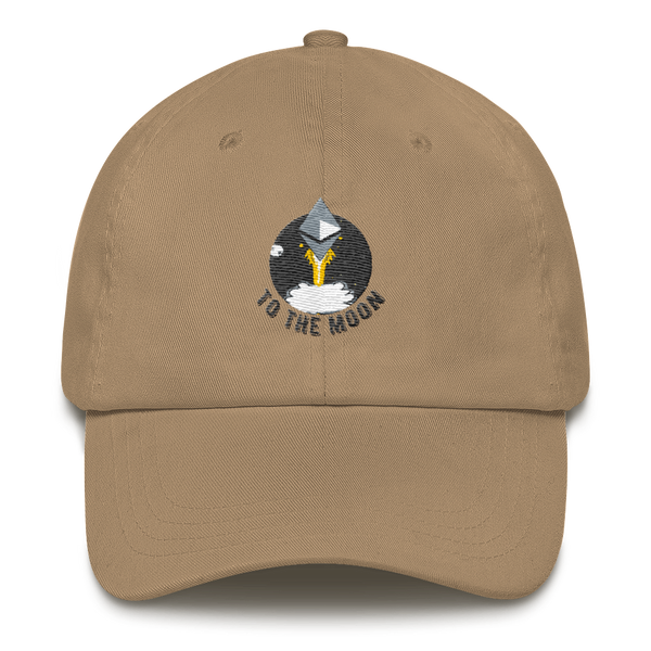 Ethereum to the moon - Baseball Cap