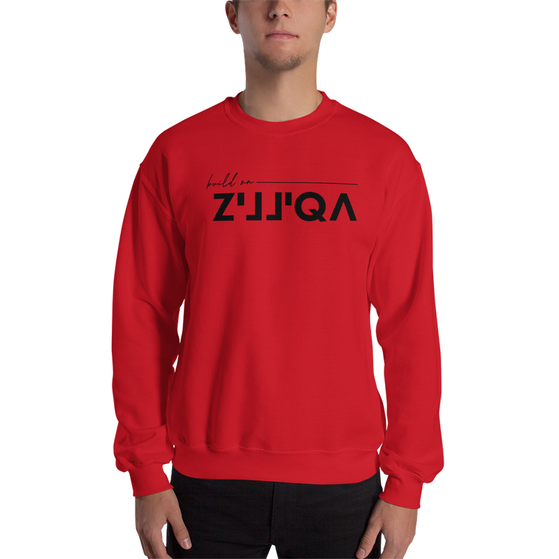 Build on Zilliqa – Men’s Crewneck Sweatshirt
