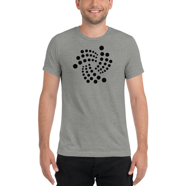 Iota floating design - Men's Tri-Blend T-Shirt