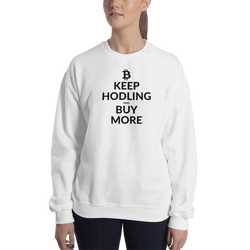 Keep hodling (Bitcoin) – Women’s Crewneck Sweatshirt