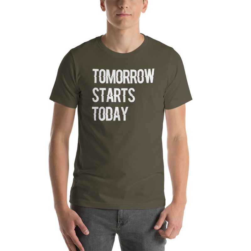 Tomorrow starts today (Zilliqa) - Men's Premium T-Shirt