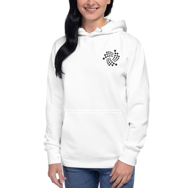 Iota floating – Women’s Embroidered Pullover Hoodie