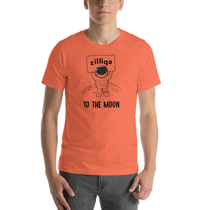 Zilliqa to the moon - Men's Premium T-Shirt