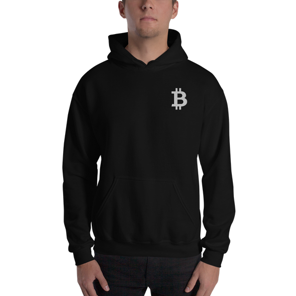 Bitcoin - Men's Embroidered Hoodie