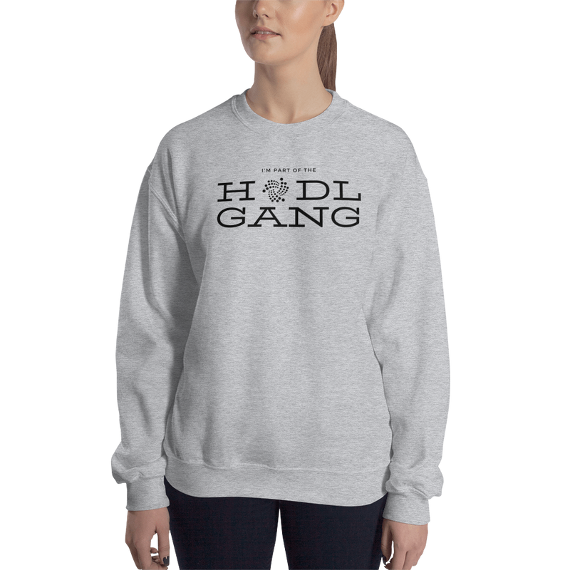 Hodl gang (Iota) – Women’s Crewneck Sweatshirt