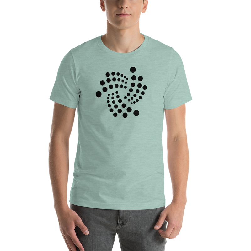 Iota floating design - Men's Premium T-Shirt