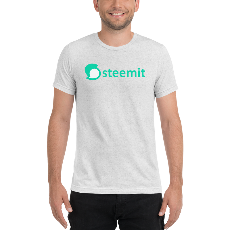 Steemit – Men’s Tri-Blend T-Shirt