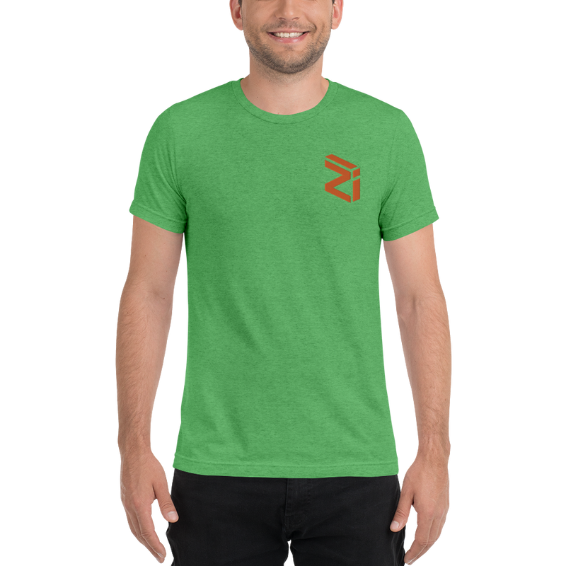 Zilliqa - Men's Embroidered Tri-Blend T-Shirt